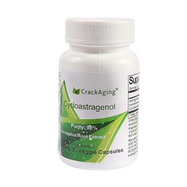 Crackaging Cycloastragenol 98% Anti-Aging & Telomerase Activation Supplement 25mg 30 Caps