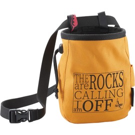 Red Chili Chalk Bag Giant Yellow - Colourful Spacious Chalk Bag, One Size - Colour: Golden Yellow