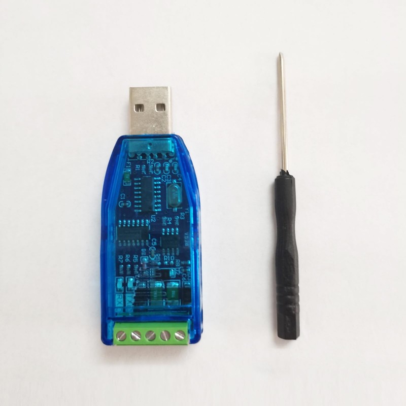 AKINLOAF Industrial-Grade USB to RS485 Converter Communication Module Bidirectional Half-Duplex