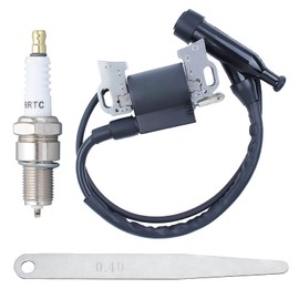 GX390 Ignition Coil for Honda GX340 GX390, Ignition Coil Assembly Compatible With Predator 420cc 301cc GX270 GX340 339cc 389cc 439cc 9 11 13 15 hp Engine Generators