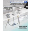 HEYMYTAP Chrome High Flow Roman Tub Faucet Set 3 Hole,