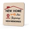 Wooden Coasters New Home Gifts House Warming Gifts New Home