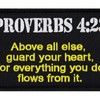 EmbTao Tactical Proverbs 4:23 Patch Badge Morale Applique Embroidered Fastener