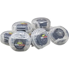 Vivid Fibra dental de PTFE, fácil deslizamiento entre los dientes sin trituración, 4 metros, sabor a menta, SlydeFloss, Pack of 72
