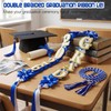 Dingion 2 Pcs 47 Inch Graduation Lei Necklace 2026 Ribbon