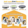 Qimedo Electric Mop M1 Pads,Replacement Pad for Electric Spin Mop,Cordless