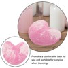 Bola de Baño Corazón 40g Sal Marina, Lavanda Púrpura