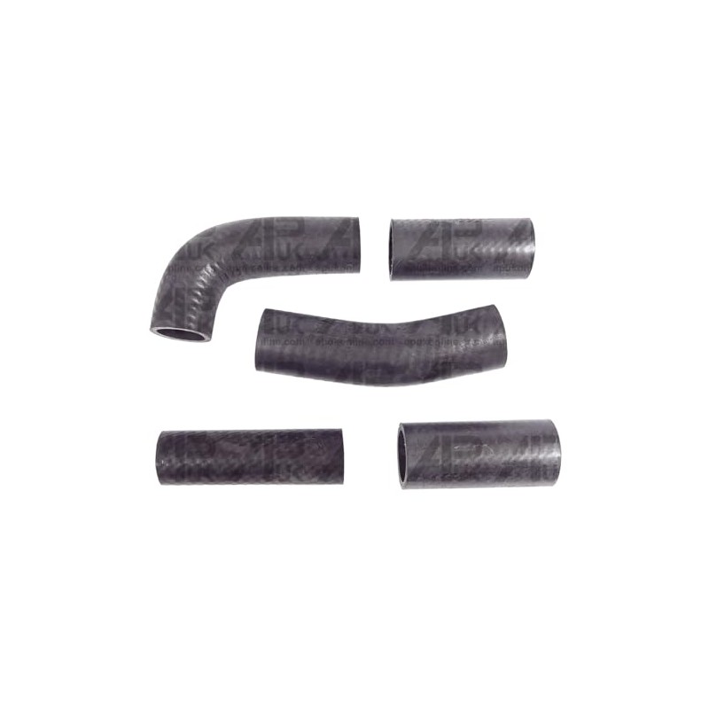 APUK 5pc Radiator Rubber Pipe Hose Kit Replacement for Massey