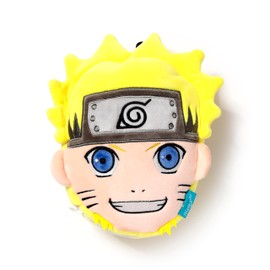 Relaxeazzz Naruto Plush Travel Pillow & Eye Mask - Sleep Eye Mask Masks - Kids Travel Accessories for Sleeping Airplane - Flight Plane Neck Pillow Pillows