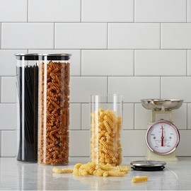 JAJU Modern Pasta Sealed Bottle_1.2L, Clear Transparent_FRFR / 자주 JAJU 모던 파스타 밀폐 병_1.2L, 투명투명_FRFR