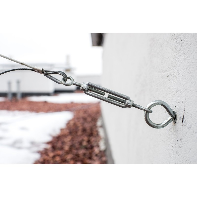 KingChain PVC Coated Galvanised Steel 7 x 7 Aircraft Cable