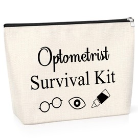Optometrist Gift Optometry Makeup Bag Optometry Graduation Gifts Eye Doctor Vision Presents Toiletry Bag Christmas Birthday for Optometrist Women Friend Her Travel Cosmetic Pouch