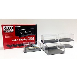 Auto 6 Collectible Display Show Cases for 1/64 Scale Model Cars by Auto