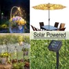 Solar Fairy String Lights Outside, Multi Strand 180 LEDs Watering