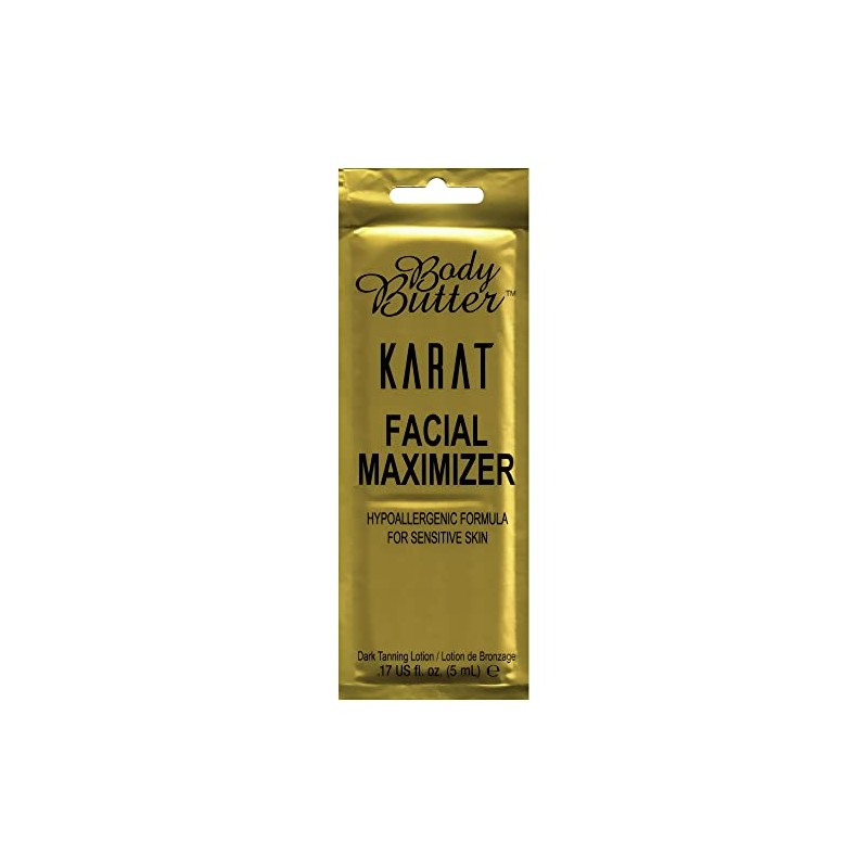 Body Butter Karat Facial Maximizer Dark Tanning Lotion (5ml)