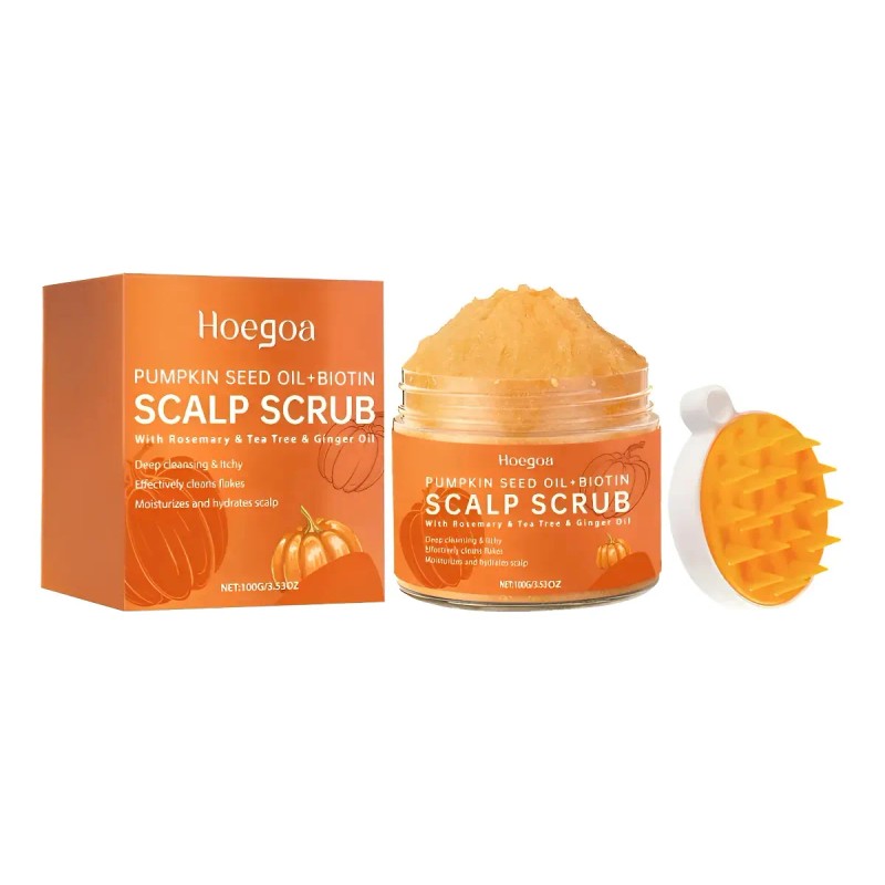 Exfoliante Nutritivo For El Cuero Cabelludo Hoegoa, Limpiez