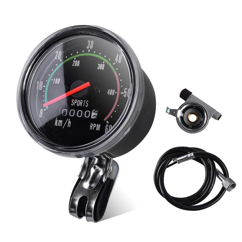 Funwill Speedometer Mechanical Bicycle Meter Data Recording Waterproof Classic Style