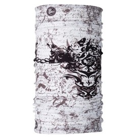 Buff Junior ThermoNet Hinged Neck Gaiter, Headband & Winter Neck Warmer, Ski Mask & Face Shield, Balaclava, Solid Black, One Size