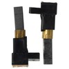 vhbw 2x Heavy Duty Precision Made Wet Dry Vacuum Carbon