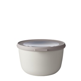 Rosti Mepal CIRQULA Storage Container, 33.8 fl oz (1000 ml), Nordic White, 5703057NW