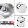 RTRHINOTUNING 4Pcs 4.25inch Push Through Wheel Center Caps for Truck