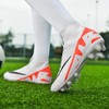 Unitysow Football Boots Men's Outdoor High Top Spike Cleats Football