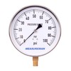MEASUREMAN 304 Stainless Steel Case,Contractor Pressure Gauge, 0-100Psi, 4-1/2" Dial