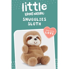 Living Nature LITTLE Snugglies Sloth Plush Toy - Safari Stuffed Animal Toy Collection