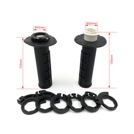OTOM Lock-on Grips Handle Non Slip Handlebar with The snap-on cam to Match More Dirt Bike Models Fit for CRF250R YZ125/250 YZ125X KX125/250 RM125/250 TC125/250/300