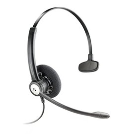 Plantronics 79180-13 HW111N Blackwire Headphones Black