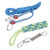 Spring Pole Dog Rope Toy Muscle Builder Interactive Dog Hanging