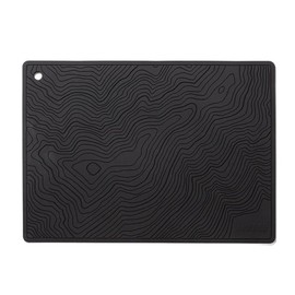 DVERG Doberg Topographic Pot Mat Black