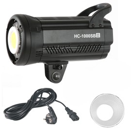Nicefoto HC1000SB II Photography LED Video Light 5600K CRI95+ TLCI95+ Live Boardcast Fill Light(Prise   )