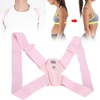 Back Posture Corrector Straightener Intelligent Sensor Humpback Correction TrainerPink