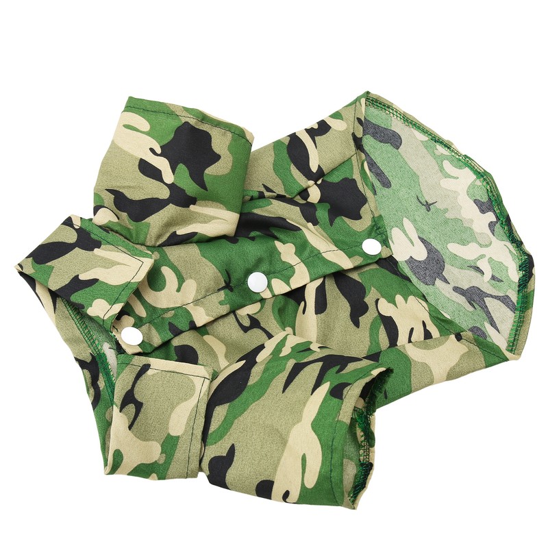 Dog Shirts Summer Stylish Camouflage Breathable Cool Pet Summer T