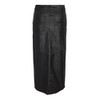 Noisy may Women's Nmkath Nw Slit Long Skirt Coated Bl