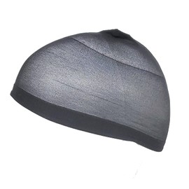 Stocking Wave Cap Fit All Head Sizes (Black and White) 2 Pack Combo