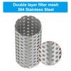 PATIKIL 2 Pcs 22mm OD Strainer Mesh, 42mm H 80