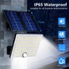 Solar Lights for Outdoor Use with Remote Control, Outdoor Lamp