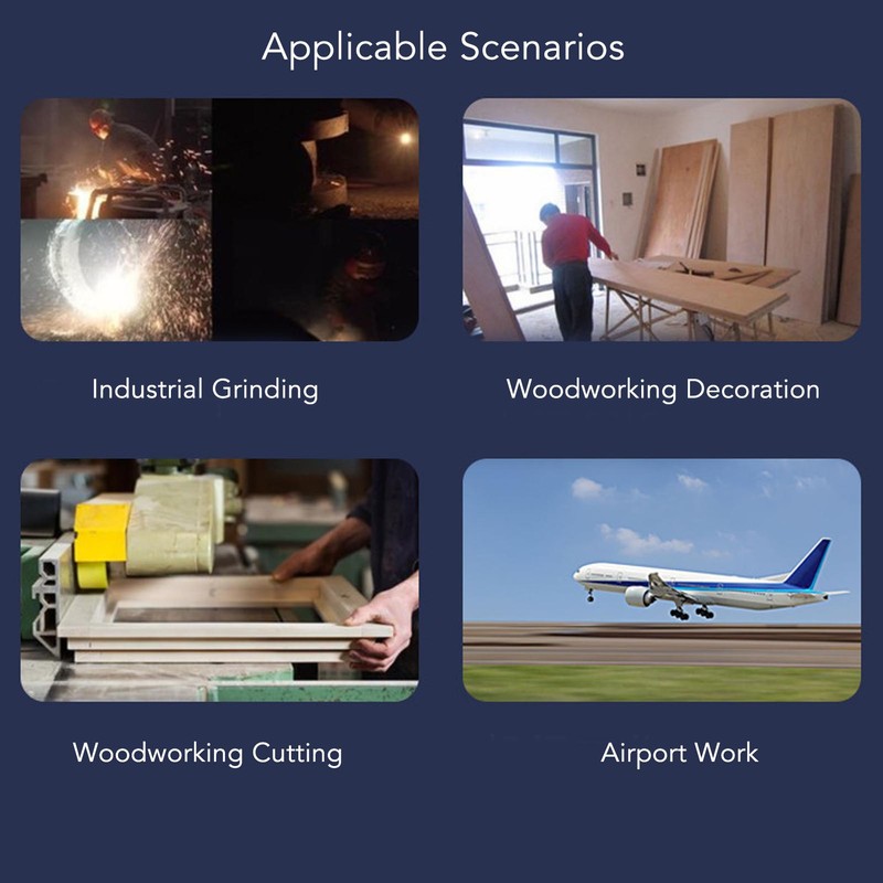 30DB Noise Reduction Earmuffs Hearing Protection Soundproof Headphone for Shooting