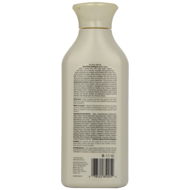 Jason Smoothing Sea Kelp Shampoo, 473ml