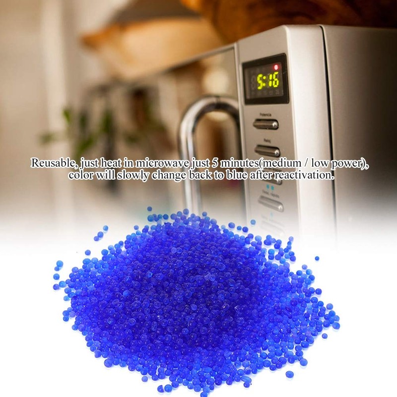 BuyWeek Silica Gel Desiccant Beads, Reusable Silica Gel Desiccant Balls,