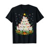 Ugly Christmas Sweater Day Funny Sheep Christmas Tree T-Shirt