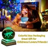 3D Wolf Crystal Ball Night Light, Upgraded 3.15 Inch Glass
