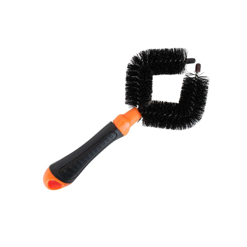 3-Piece Bicycle Brush Set - Frame Brush, Chain Brush, Bicycle