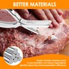 Stainless Steel Rib Membrane Remover Tool, Kitchen Grill Gadget with