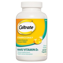 Caltrate Vitamin D 1000iu 300 Capsules Exclusive Size
