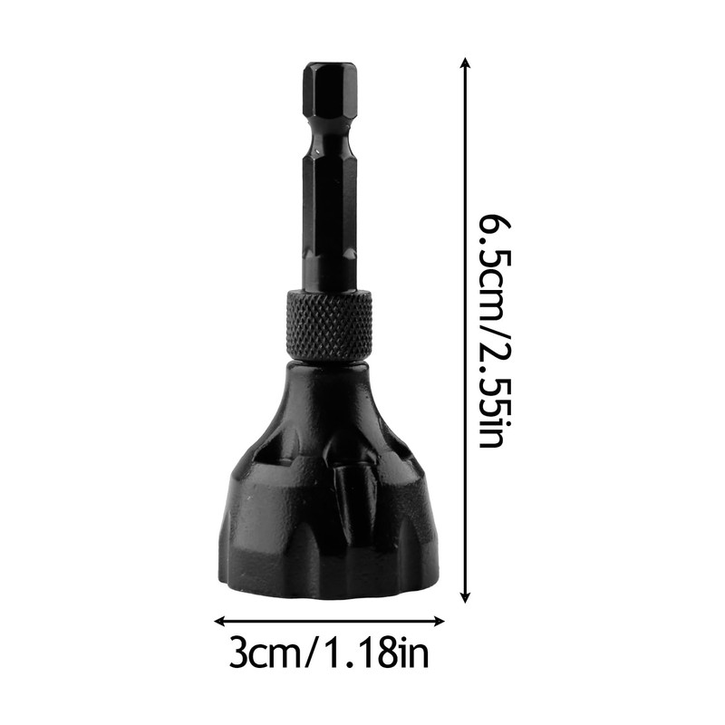Tabanzhe Deburring External Chamfer Tool-Quick Release Hex Shank Deburring Chamfering