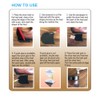 Unikstep 2 Pairs Shoe Heel Pads, Shoe Repair Rubber Heels,