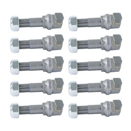 Aftermarket 10 Pack Stump Grinder Teeth With Nut Replace 900-9906-05